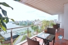 Beautiful lake view 4 bedroom apartment for rent in Tay ho, Hanoi