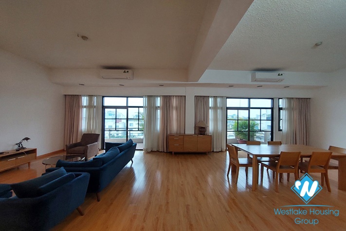 Bright, Quiet with nice design apartment for rent in Tay Ho District 