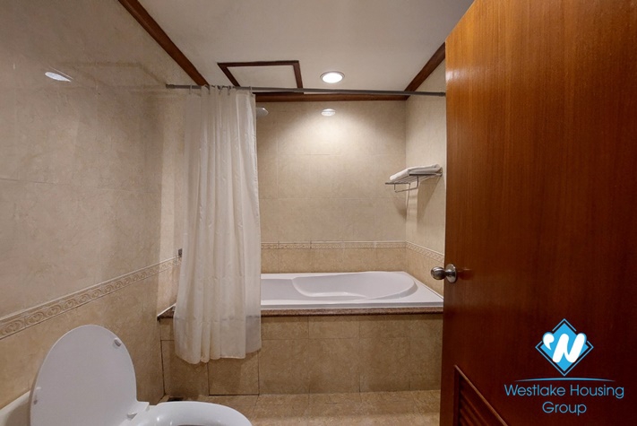 Bright, Quiet with nice design apartment for rent in Tay Ho District 