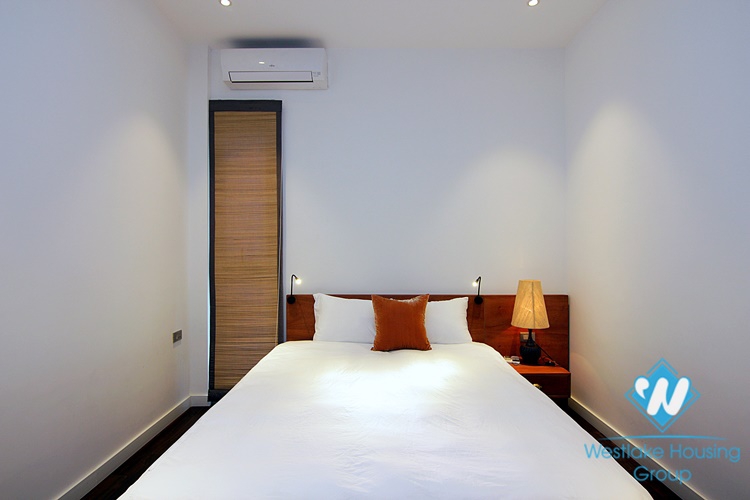 Luxurious 4 beds aparment for rent in Xom Chua, Dang Thai Mai area, Tay Ho