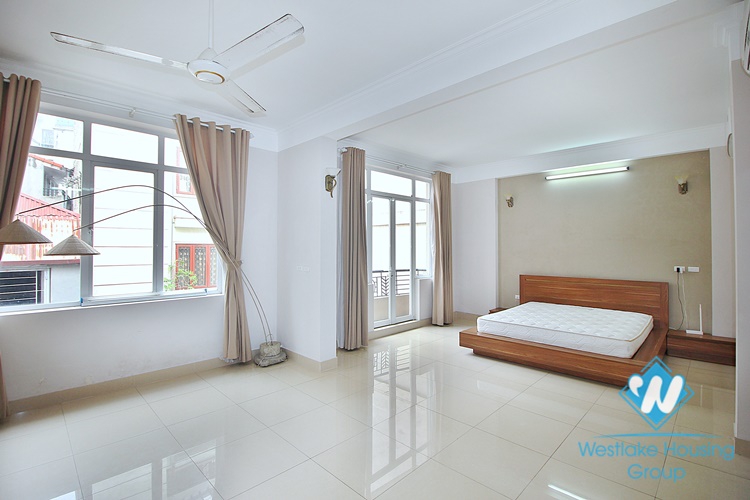 New house for rent in Au Co street, Tay Ho, Hanoi