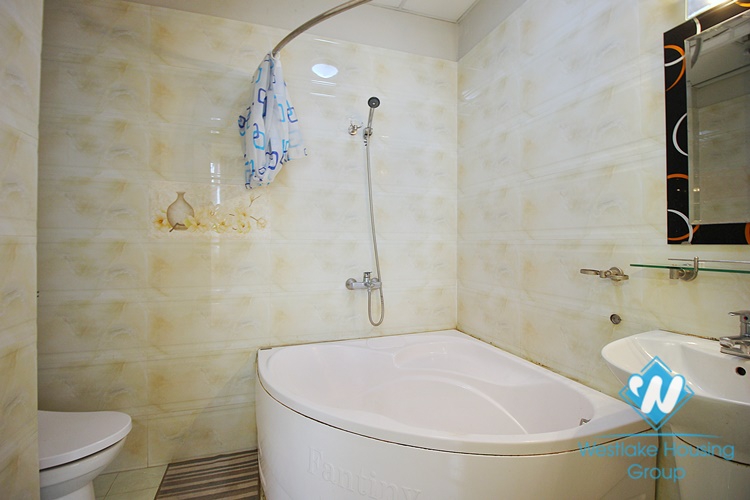 New house for rent in Au Co street, Tay Ho, Hanoi