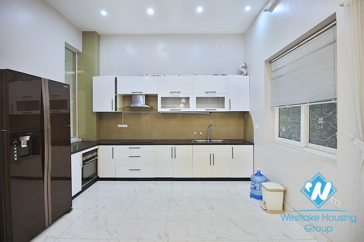 New house for rent in Au Co street, Tay Ho, Hanoi
