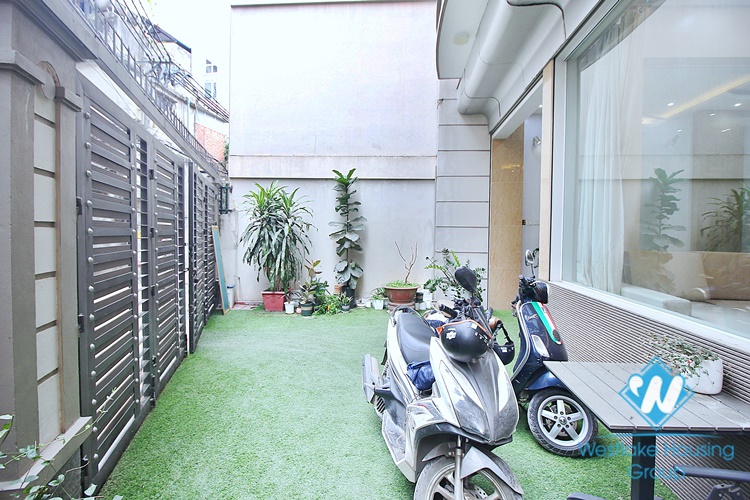 New house for rent in Au Co street, Tay Ho, Hanoi