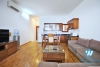 Spacious apartment in the high floor is available for rent in Tay Ho, Hanoi