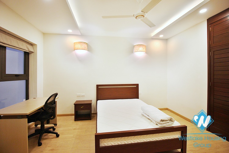 Spacious 4 beds apartment for rent in To Ngoc Van street, Tay Ho