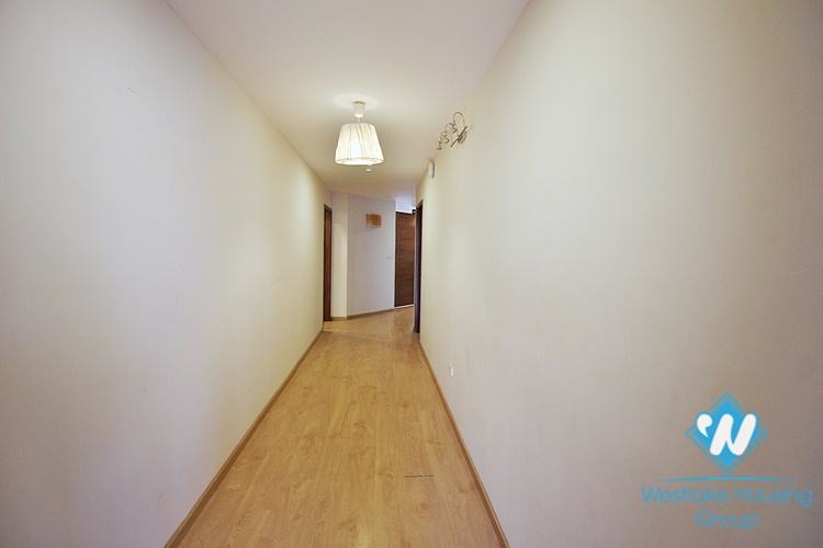 Spacious 4 beds apartment for rent in To Ngoc Van street, Tay Ho