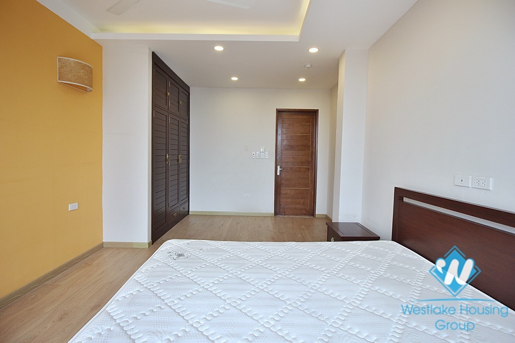 Spacious 4 beds apartment for rent in To Ngoc Van street, Tay Ho