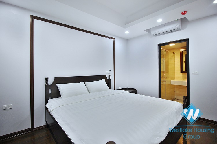 High-end 3 beds apartment with pretty terrace for rent in To Ngoc Van st, Tay Ho