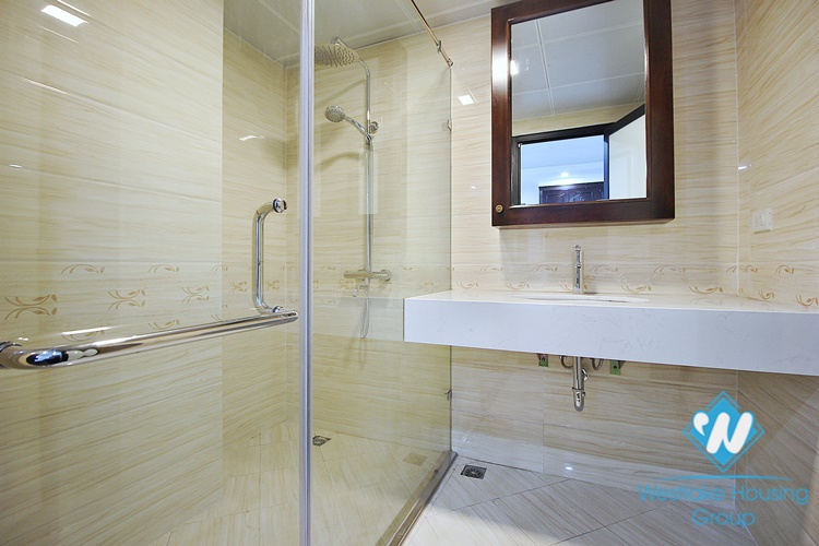 High-end 3 beds apartment with pretty terrace for rent in To Ngoc Van st, Tay Ho