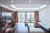 High-end 3 beds apartment with pretty terrace for rent in To Ngoc Van st, Tay Ho