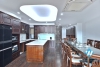 High-end 3 beds apartment with pretty terrace for rent in To Ngoc Van st, Tay Ho
