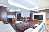 High-end 3 beds apartment with pretty terrace for rent in To Ngoc Van st, Tay Ho