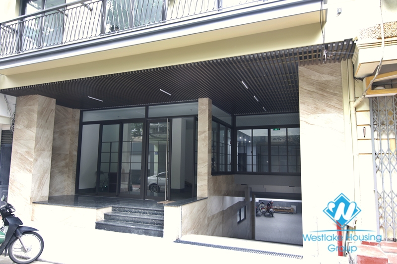 A Brand -new Large  office for lease in Yen Ninh st, Ba Dinh, Ha Noi