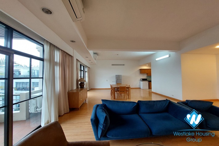 Bright, Quiet with nice design apartment for rent in Tay Ho District 