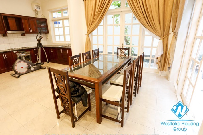 Good house with nice design for rent in D Block, Ciputra, Tay Ho