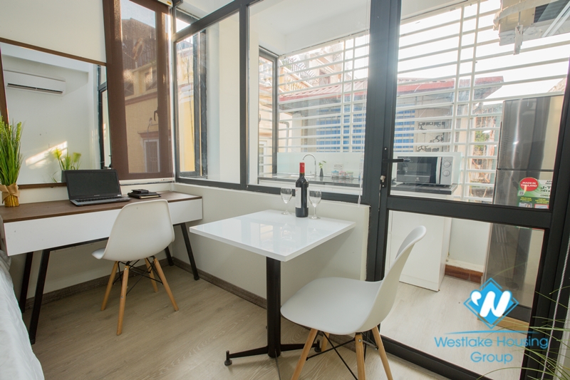 Good priced studio for rent on Thai Thinh, Dong Da