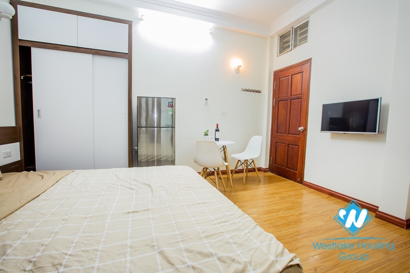 Cozy studio for rent on Thai Thinh, Dong Da, Hanoi