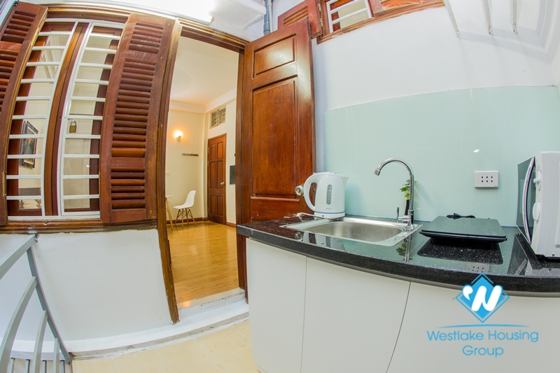 Cozy studio for rent on Thai Thinh, Dong Da, Hanoi