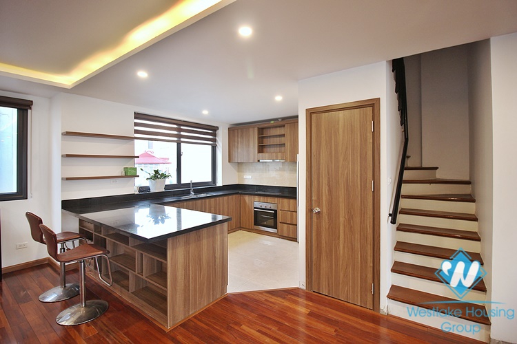 Splendid 3 bedroom apartment with duplex style for rent in Tay Ho