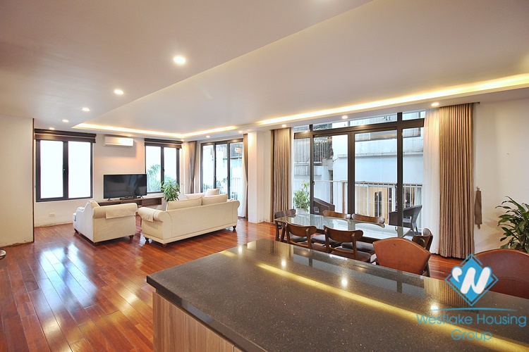 Splendid 3 bedroom apartment with duplex style for rent in Tay Ho