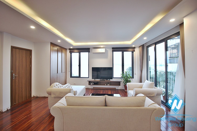 Splendid 3 bedroom apartment with duplex style for rent in Tay Ho