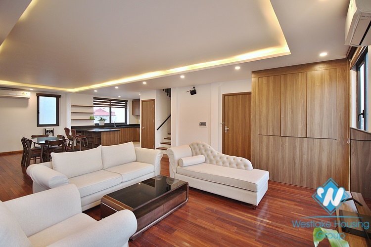 Splendid 3 bedroom apartment with duplex style for rent in Tay Ho