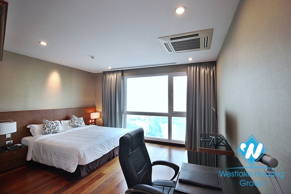 A beautiful service 4 bedroom apartment for rent in Dang thai mai, Tay ho, Ha noi 