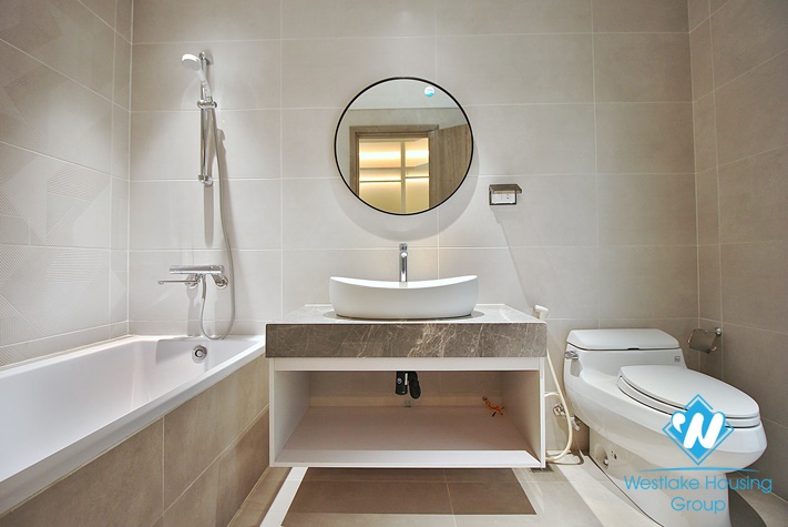 Beautiful 03 bedrooms apartment with nice terrace for rent in Tay Ho District 