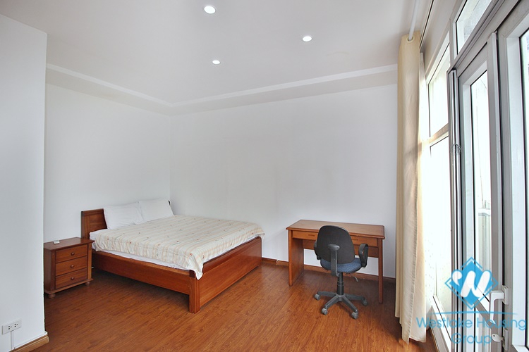 Bright 3 beds apartment for rent in Westlake area, Hanoi