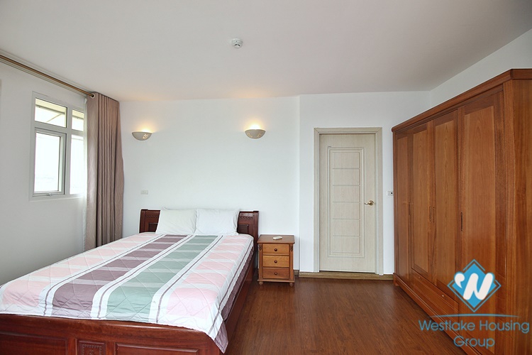 Bright 3 beds apartment for rent in Westlake area, Hanoi