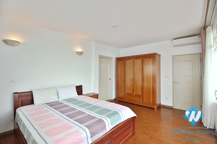 Bright 3 beds apartment for rent in Westlake area, Hanoi