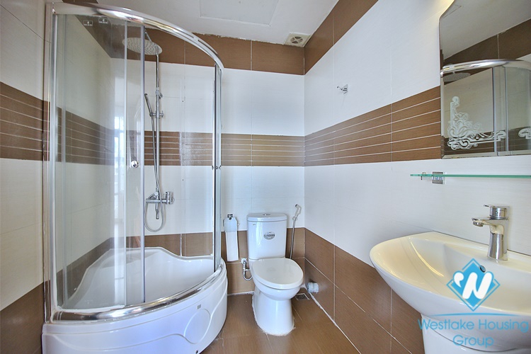 Bright 3 beds apartment for rent in Westlake area, Hanoi