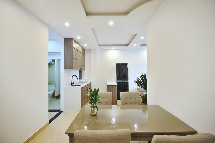 Brand new two beds apartment for rent in No.249 Au Co st, Tay Ho