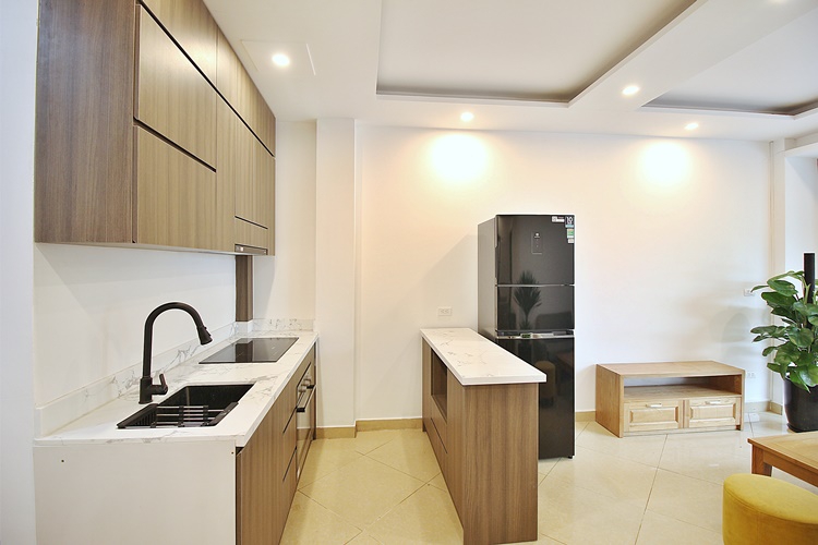 Brand new two beds apartment for rent in No.249 Au Co st, Tay Ho