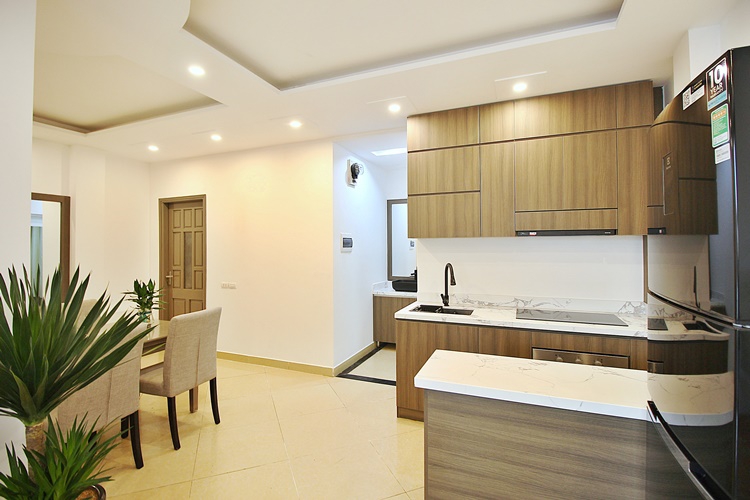 Brand new two beds apartment for rent in No.249 Au Co st, Tay Ho