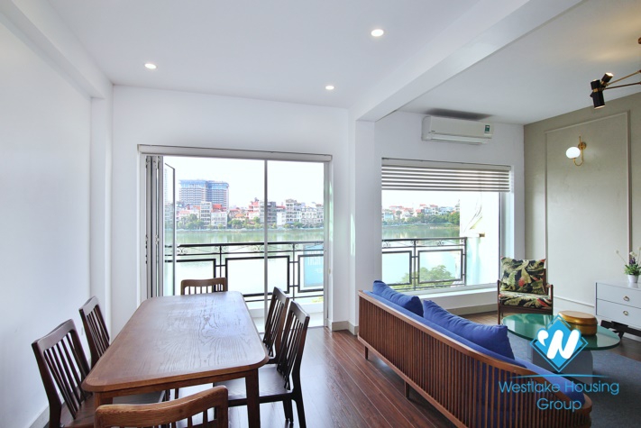 Nice design 02 bedrooms apartment with lake view for rent near Sheraton Hotel