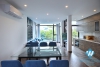 Lake-view two beds apartment for rent in Xuan Dieu, Tay Ho