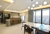 Luxury modern two-bedroom apartment for rent at D'Le Roi Soleil Quang An