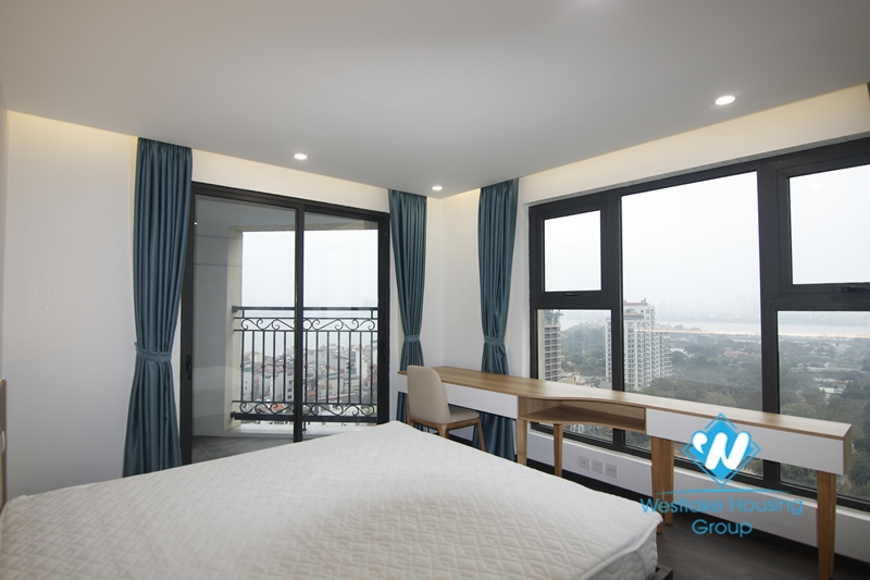 Luxury modern two-bedroom apartment for rent at D'Le Roi Soleil Quang An