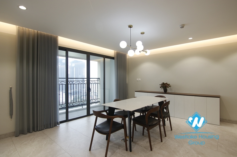 Luxury modern two-bedroom apartment for rent at D'Le Roi Soleil Quang An