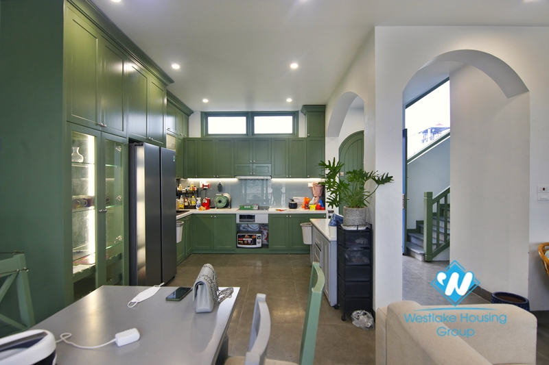 Riverfront 2 bedroom house for rent in Long Bien, Ha Noi.