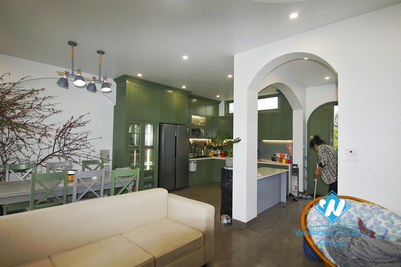 Riverfront 2 bedroom house for rent in Long Bien, Ha Noi.