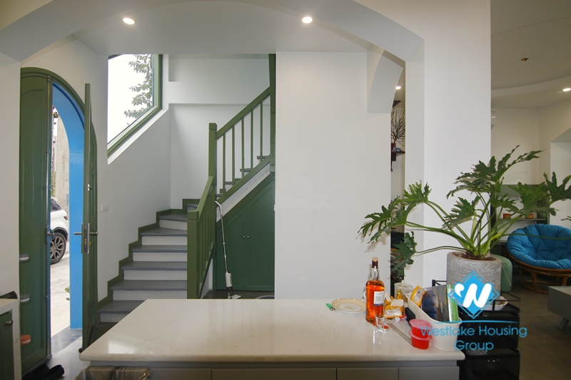 Riverfront 2 bedroom house for rent in Long Bien, Ha Noi.