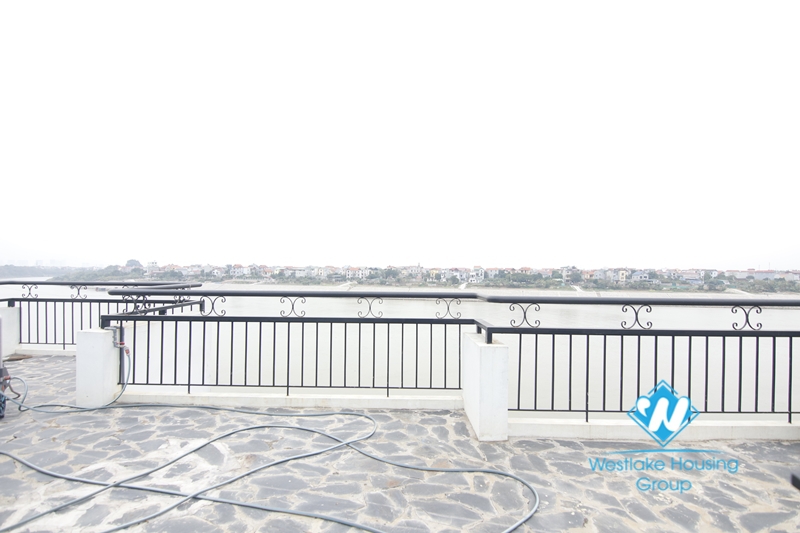 Riverfront 2 bedroom house for rent in Long Bien, Ha Noi.