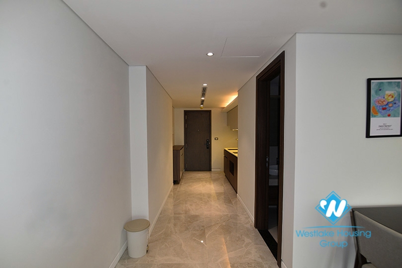 Two bedroom lake view apartment for rent in Truc Bach, Ba Dinh.