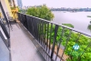 Two bedroom lake view apartment for rent in Truc Bach, Ba Dinh.