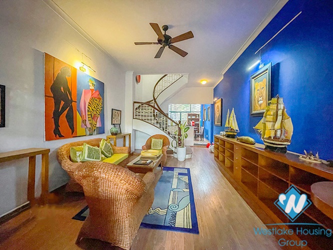A beautiful house with nice view for rent in Tay Ho, Ha Noi