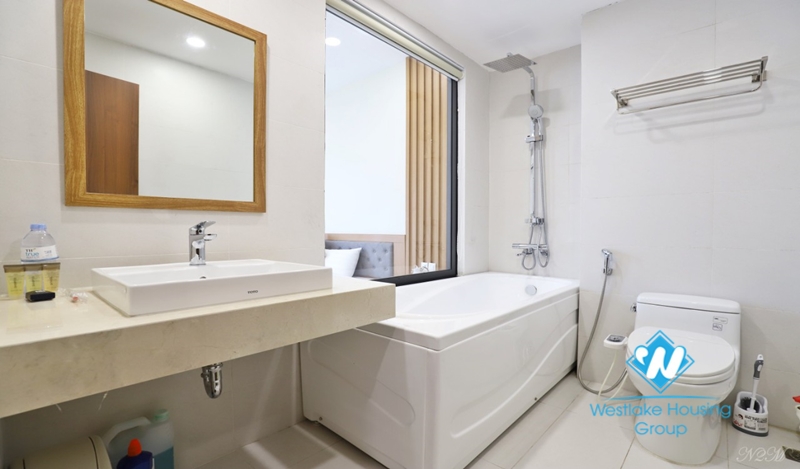 1 bedroom large area cheap apartment for rent in Ba Dinh district