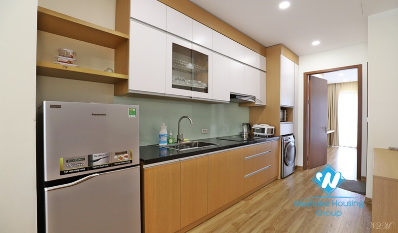 1 bedroom large area cheap apartment for rent in Ba Dinh district